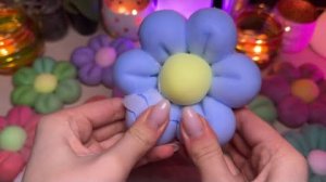 Растрескивание воска с цветами из глины (без постукивания) | Хрустящий ASMR для сна | 4K