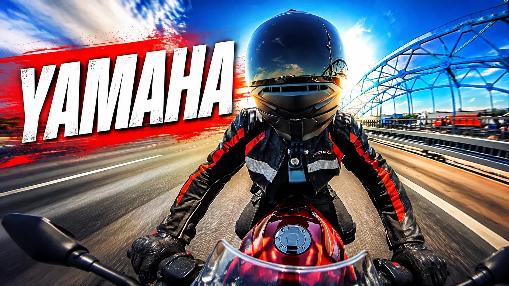 YAMAHA FZ6 S1 пересек Москву за 17 минут по МКАД