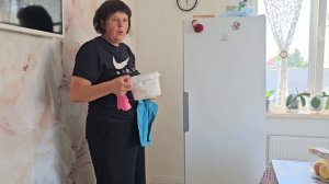 Уборка на кухне.