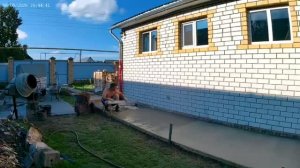 Ремонт бетонной дрожки. Как правильно залить одному.