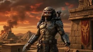 PREDATOR vs. 500 Eagle Warriors. ( AI ) #хищник