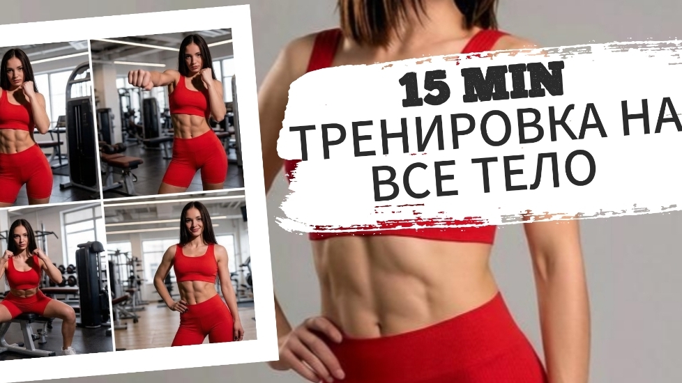 ВСЁ ТЕЛО ЗА 15 МИНУТ В ДЕНЬ! БЕЗ ИНВЕНТАРЯ