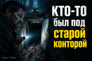 Кто оставил кровавый след под старой конторой