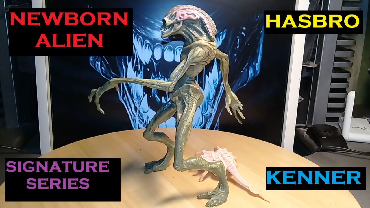 Review! 1997 Newborn Alien, Alien Resurrection Signature Series By Hasbro!