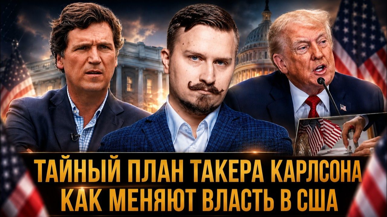 ТАЙНЫЙ ПЛАН Такера КАРЛСОНА / Как меняют ВЛАСТЬ В США? / Павел Дубравский