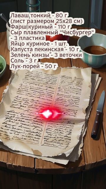 Рулет из лаваша с куриным фаршем в сырной оболочке