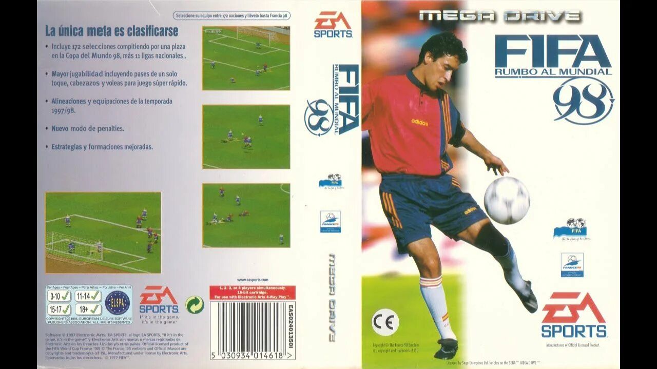 FIFA Soccer 98 - Road To The World Cup (Genesis)