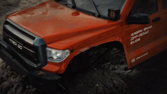 Непроходимый маршрут по бездорожью RC Toyota Tacoma 4x4 Hyper GO H8E