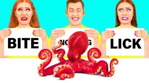 Откуси Лизни или Ничего Челлендж # Сумасшедший Челлендж от Fun Challenge