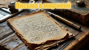 Письма в мир иной