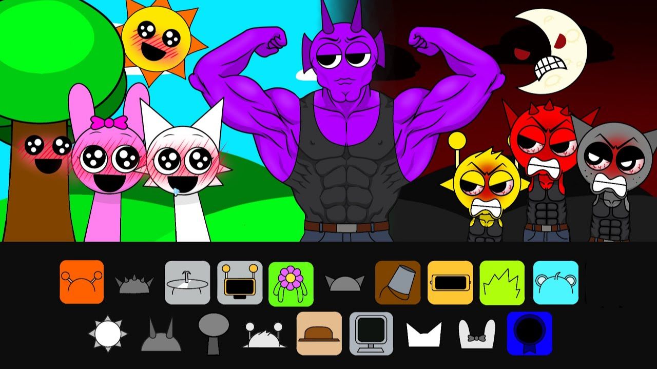 Incredibox Sprunki Sinner Edition, но с новым модом SIGMA – все реакции