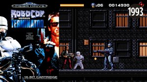 RoboCop vs The Terminator - кровавый run-and-gun платформер в мире двух киборгов | Геймплей