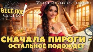 ЮМОРИСТИЧЕСКОЕ ФЭНТЕЗИ ★ СНАЧАЛА ПИРОГИ - ОСТАЛЬНОЕ ПОДОЖДЕТ ★ НОВАЯ АУДИОКНИГА