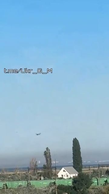 В сетях появились видео, где украинский МиГ-29 гоняется за реактивными «Геранями» в районе Каролино-