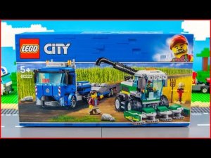 LEGO CITY 60223 Транспортировка комбайна: сборка для коллекционеров (серия Great Vehicles, 41/48)