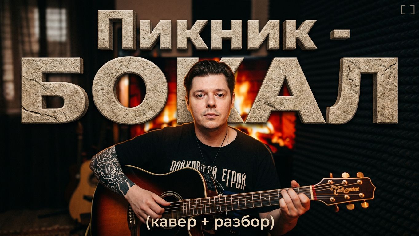 Пикник - Бокал #cover #разбор