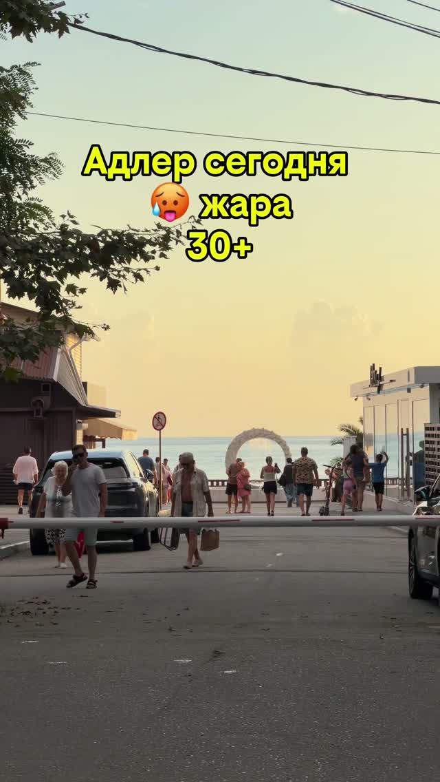 Адлер сегодня