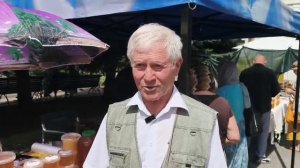 Участником  выставки - ярмарки «Медовый Спас» также стал Василий Лопатин
