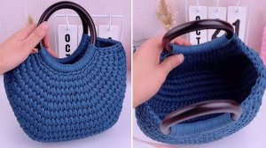 Сумка связанная крючком 👍 Новый замечательный дизайн