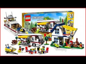 Распаковка и сборка LEGO Creator 31052 Отпуск