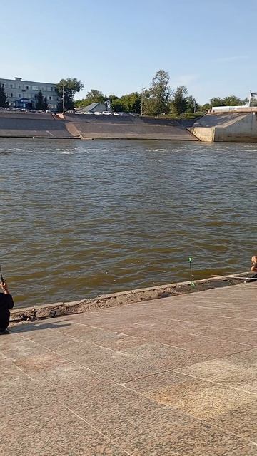 рыбачим на Тоболе поймале 4 язя