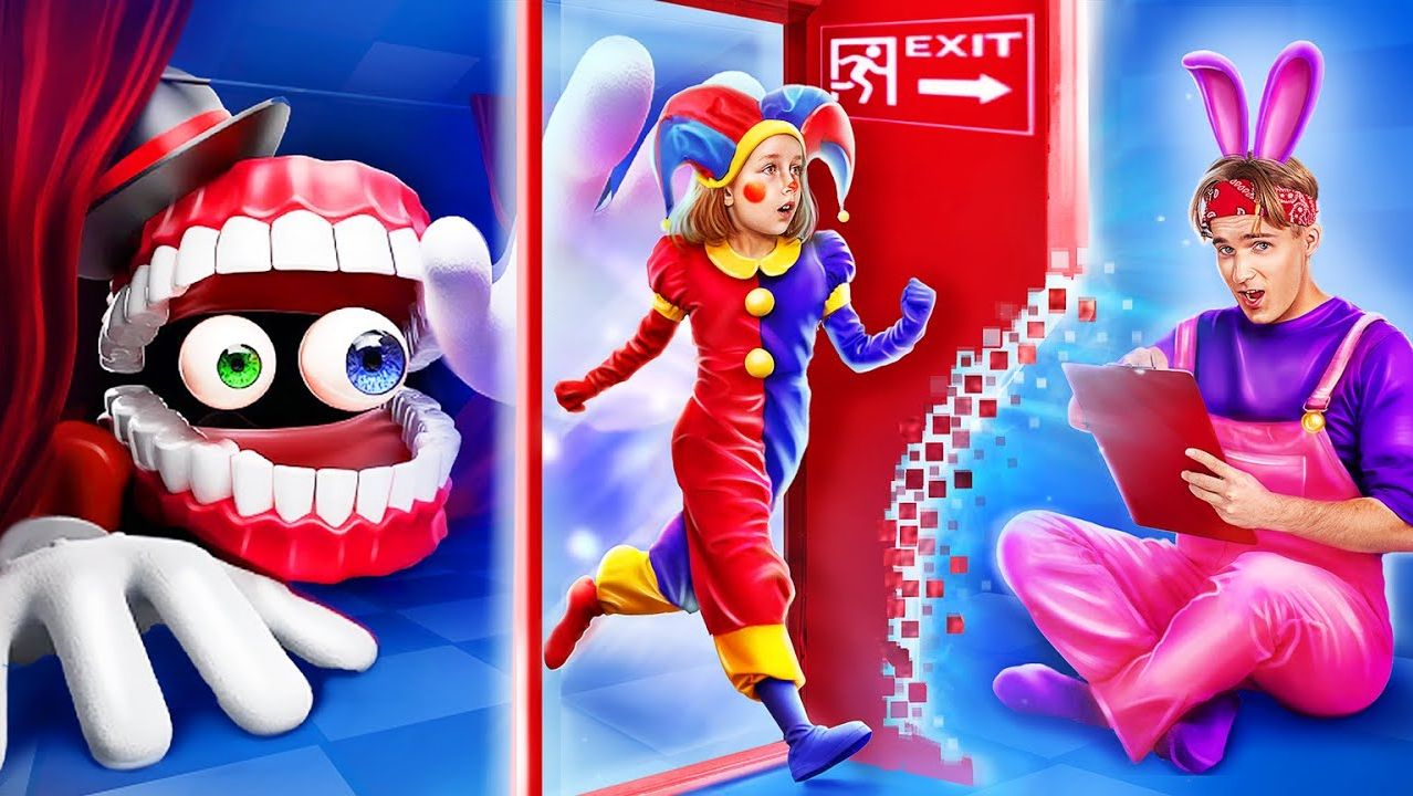 Суперсемейка ПОТЕРЯЛАСЬ в The Amazing Digital Circus!