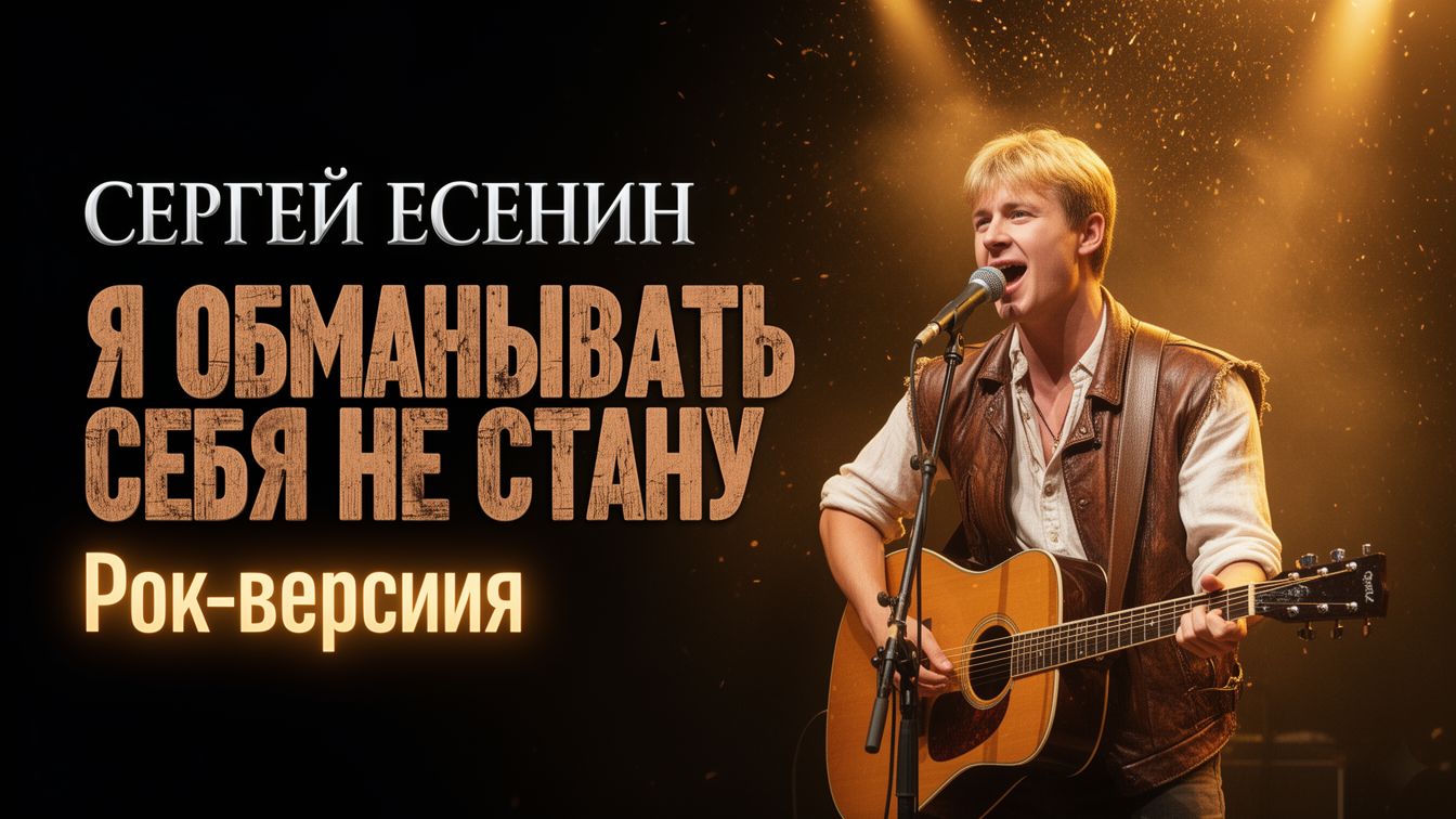 Рок | Есенин - Я обманывать себя не стану CyberKas (Official Video) Музыка от нейросети
