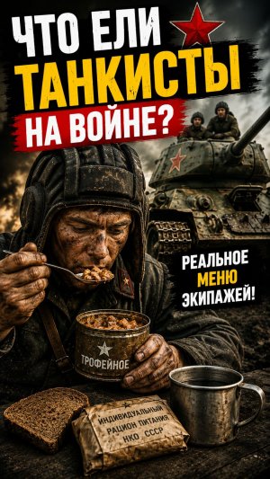 Чем_питались_советские_танкисты_во_время_войны_#shorts_#история