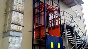 Подъемник шахтный монтаж