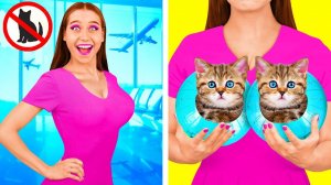 Как Пронести Домашних Животных в Самолёт # Смешные Челленджи от Fun Challenge