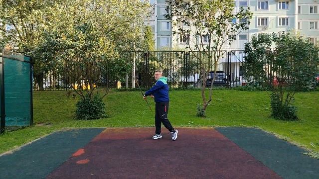 Упражнения с мягким шестом 160 см (9)