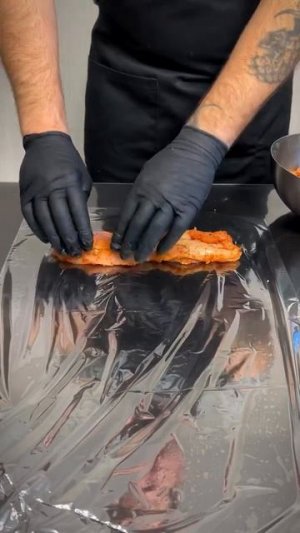 Рулет из куриной грудки