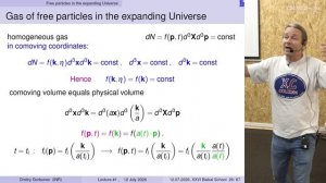 Gorbunov D. - XXVI Baikal Summer School - 3. Cosmology: Observation and Hot Big Bang Theory