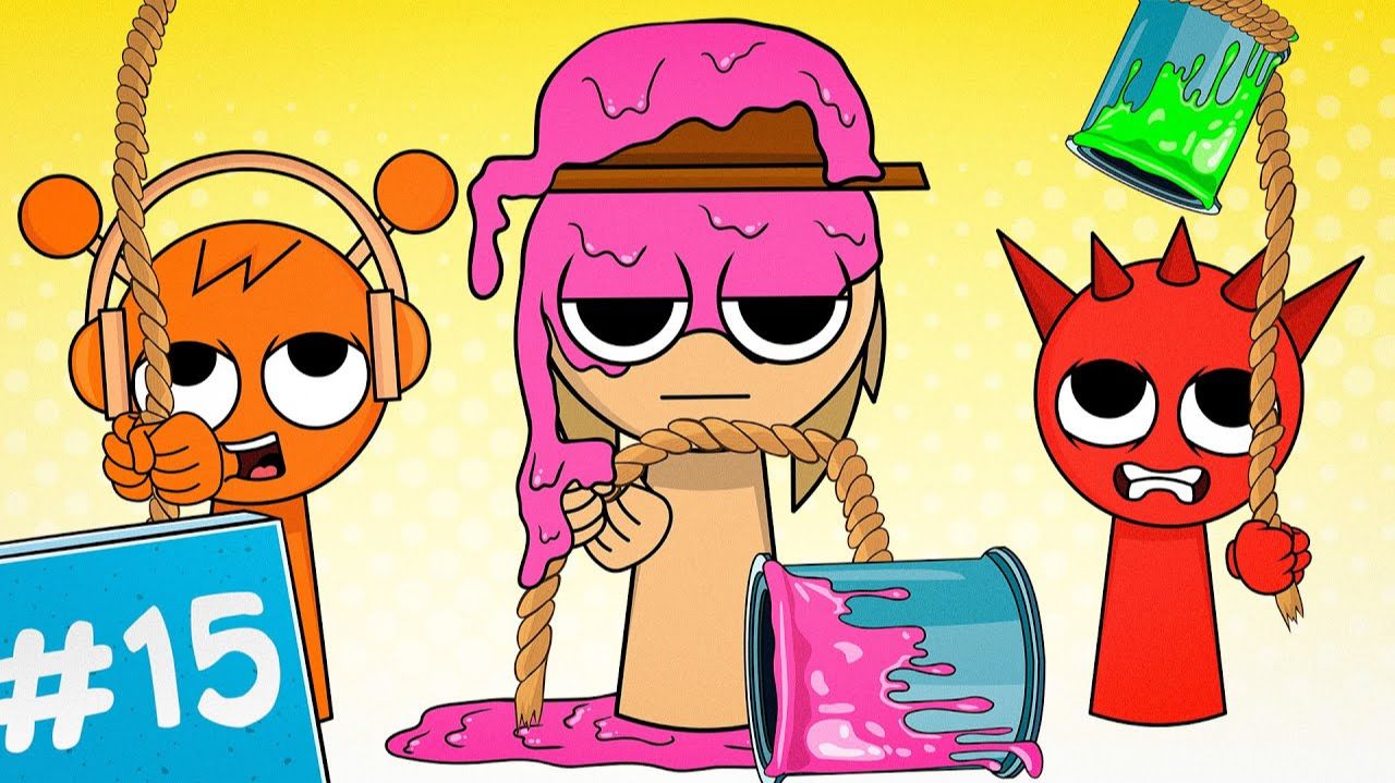 Независимая цифровая анимация #Мэшап Sprunki X Smiling Critters (часть 15)