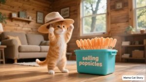 🌟Добрые Детские Мультики , Мама кошка и ее маленький котенок 🐱