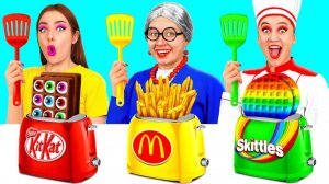 Кулинарный Челлендж# Я против Бабушки # Вкусные Кухонные Лайфхаки от Fun Challenge
