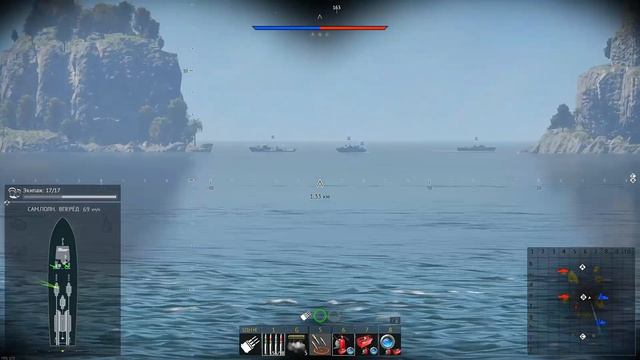 War Thunder  МАЛЫЙ ФЛОТ  НАЦИЯ США  ПЕРВЫЙ БОЙ