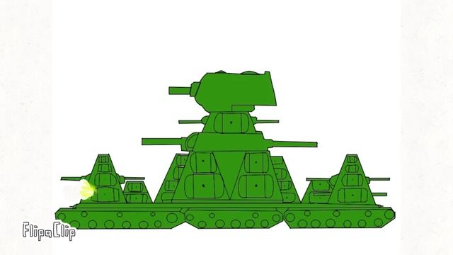 Тест моего КВ 44 ПЕРВАЯ АНИМАЦИЯ! gerand tank kv44