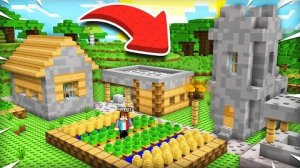 ПОЧЕМУ НАША ДЕРЕВНЯ СТАЛА ПЛАСТИКОВОЙ В МАЙНКРАФТ | Компот Minecraft