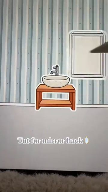 как зделать зеркало в токе Боки