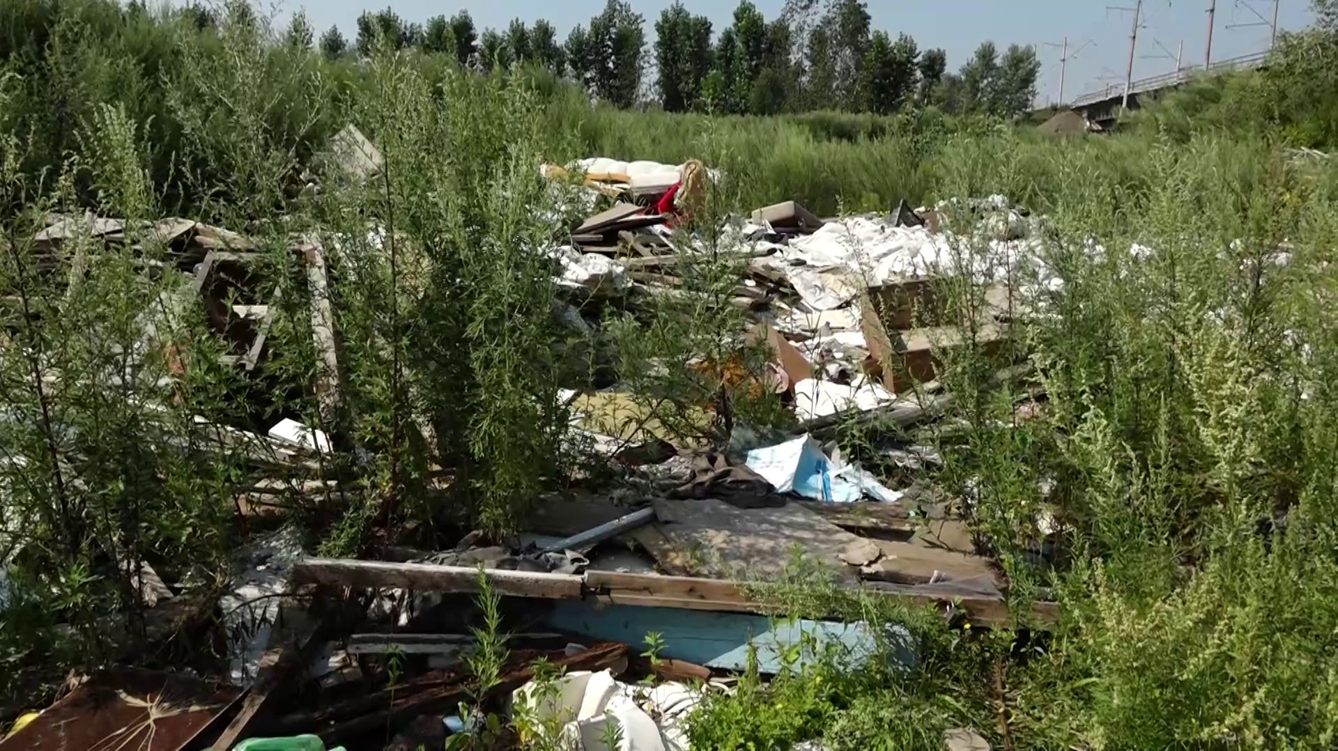 КРАСНОЯРСКИЕ ЭКОЛОГИ ОБНАРУЖИЛИ ЕЩЕ ОДНУ НЕСАНКЦИОНИРОВАННУЮ СВАЛКУ