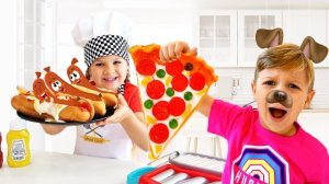 Диана готовит Роме странную еду