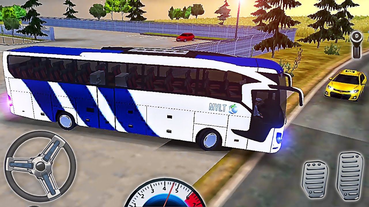 Offroad Ultimate Coach Bus Driving - Transport Simulator 2021 - Best Android Gameplay #6