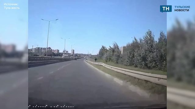 Туляки поделились кадрами торчащего асфальта на Восточном обводе