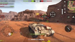 Jagdpanzer 4-5 - немецкая премиальная (САУ) класса «истребитель танков» В бою.