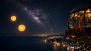 НЛО над Чёрным морем Евпатория.