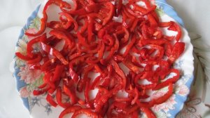 Как я заготавливаю сладкий перец на зиму