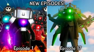 The Skibidi Saga 1 - 17 All Episodes (+SECRET SCENES) Upgraded Titan Cameraman (Episode 18?)