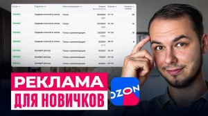 Оплата за клик и за заказ, реклама на Озон для новичков. Ozon