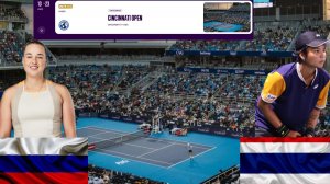 14/08/26⏰20:00 (Q) 🇷🇺Анна Блинкова - (Q) 🇹🇭Мананчая Савангкаев/🏆WTA1000 🇺🇸Цинциннати.1-й круг